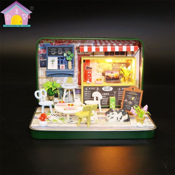Wooden Doll House Toy