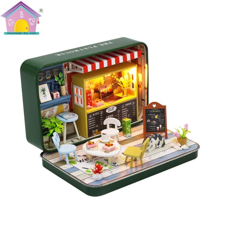 Wooden Doll House Toy