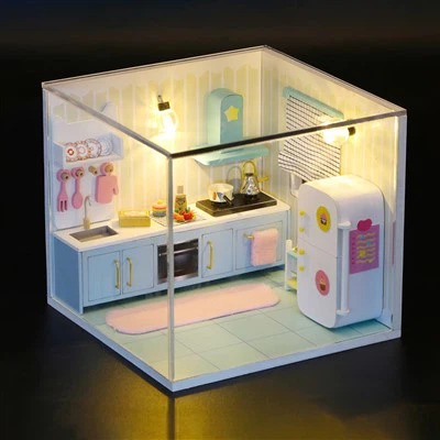 Hongda Παιδικά Παιχνίδια 2023 Παιχνίδια Παιδικά Παιδιά Κορίτσια Τρισδιάστατα ειδώλια μινιατούρα από ρητίνη 3d παζλ από ξύλο